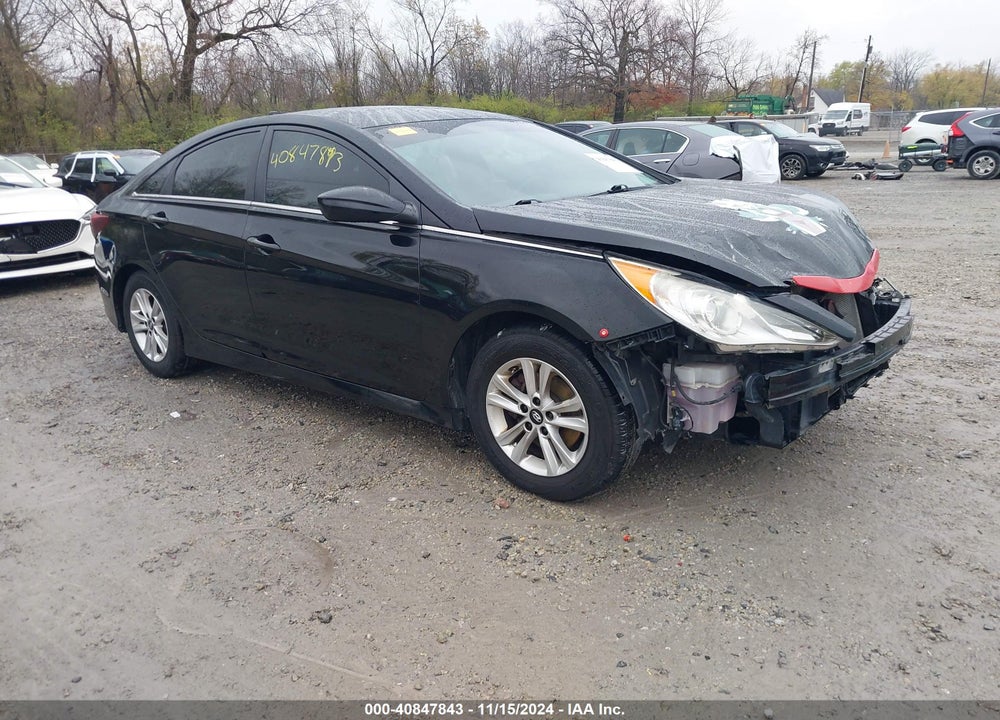 2014 HYUNDAI SONATA GLS VIN: 5NPEB4AC2EH884081
