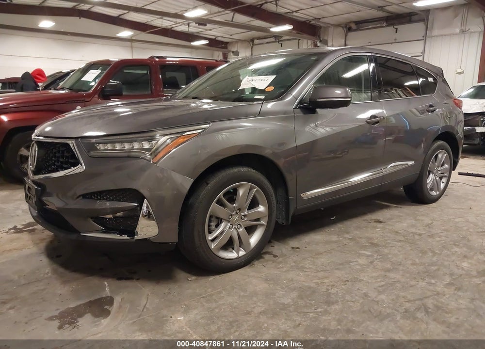 2019 ACURA RDX ADVANCE PACKAGE VIN: 5J8TC2H77KL043240