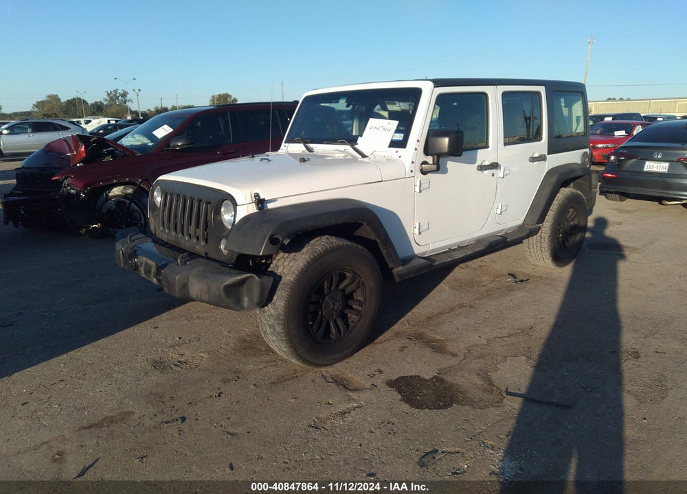 2016 JEEP WRANGLER UNLIMITED SPORT VIN: 1C4BJWDG5GL125049