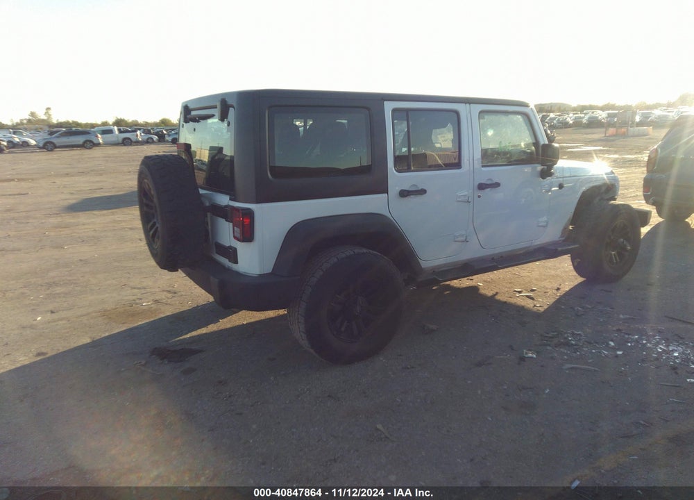 2016 JEEP WRANGLER UNLIMITED SPORT VIN: 1C4BJWDG5GL125049