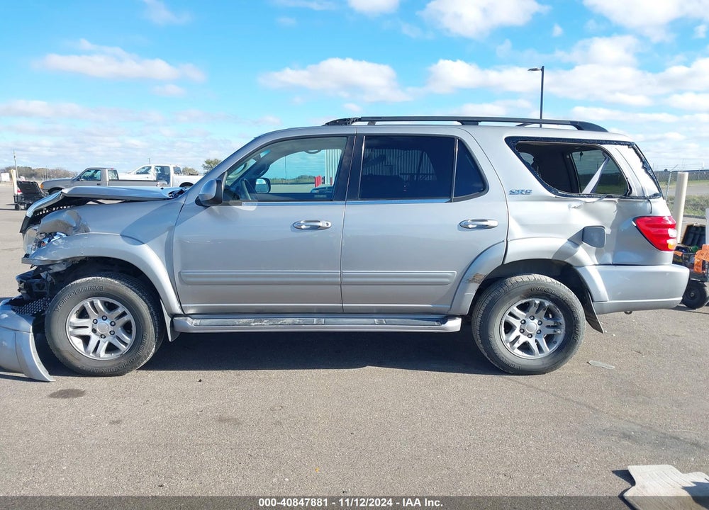 2003 TOYOTA SEQUOIA SR5 V8 VIN: 5TDZT34A63S168326