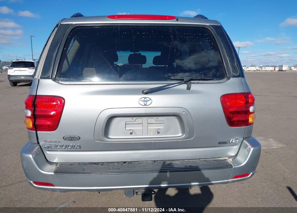 2003 TOYOTA SEQUOIA SR5 V8 VIN: 5TDZT34A63S168326