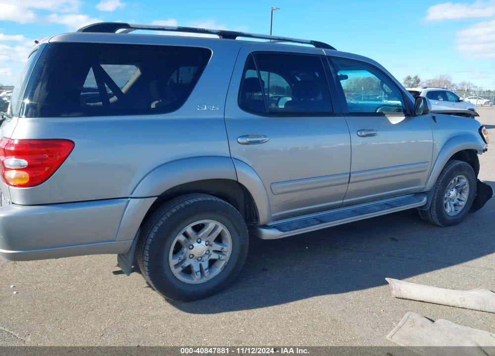 2003 TOYOTA SEQUOIA SR5 V8 VIN: 5TDZT34A63S168326