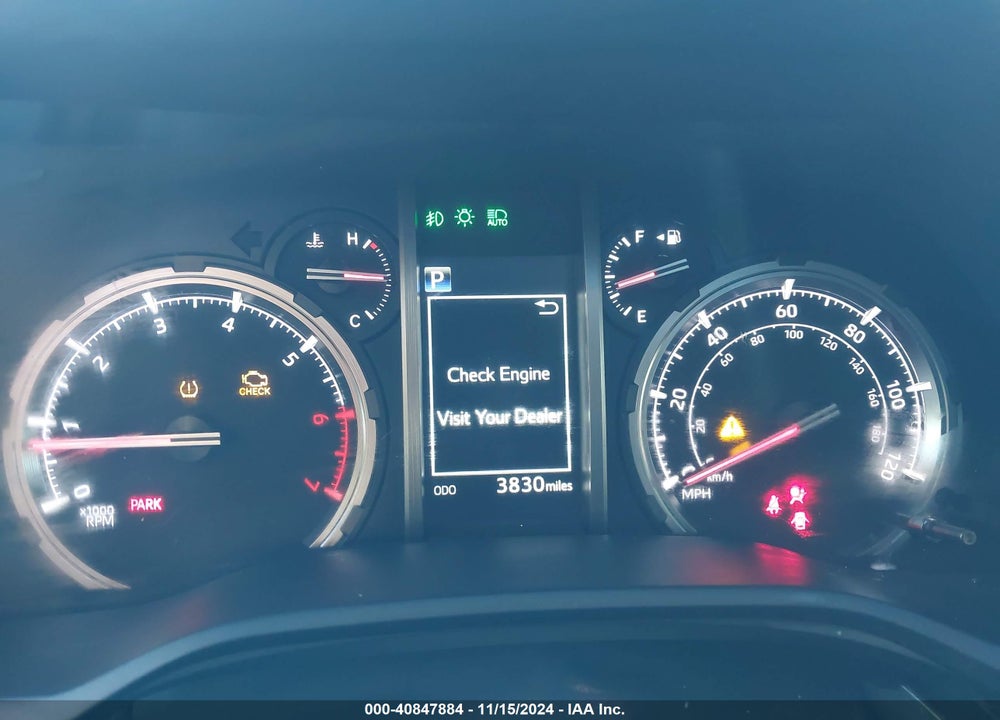 2024 TOYOTA 4RUNNER TRD PRO VIN: JTELU5JR7R6276290