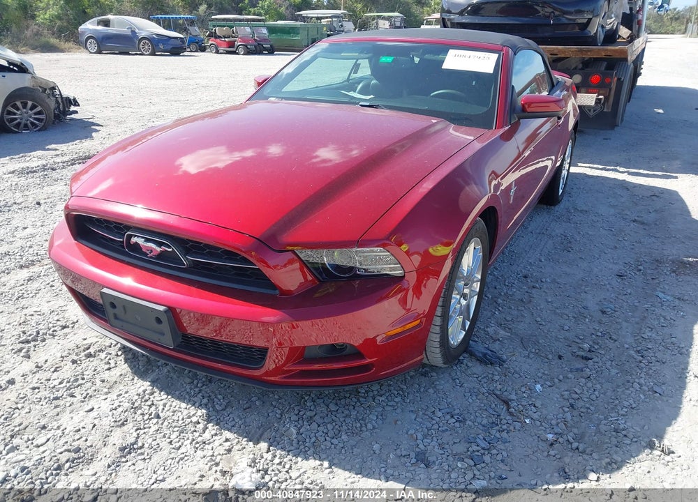 2014 FORD MUSTANG V6 PREMIUM VIN: 1ZVBP8EM3E5321200