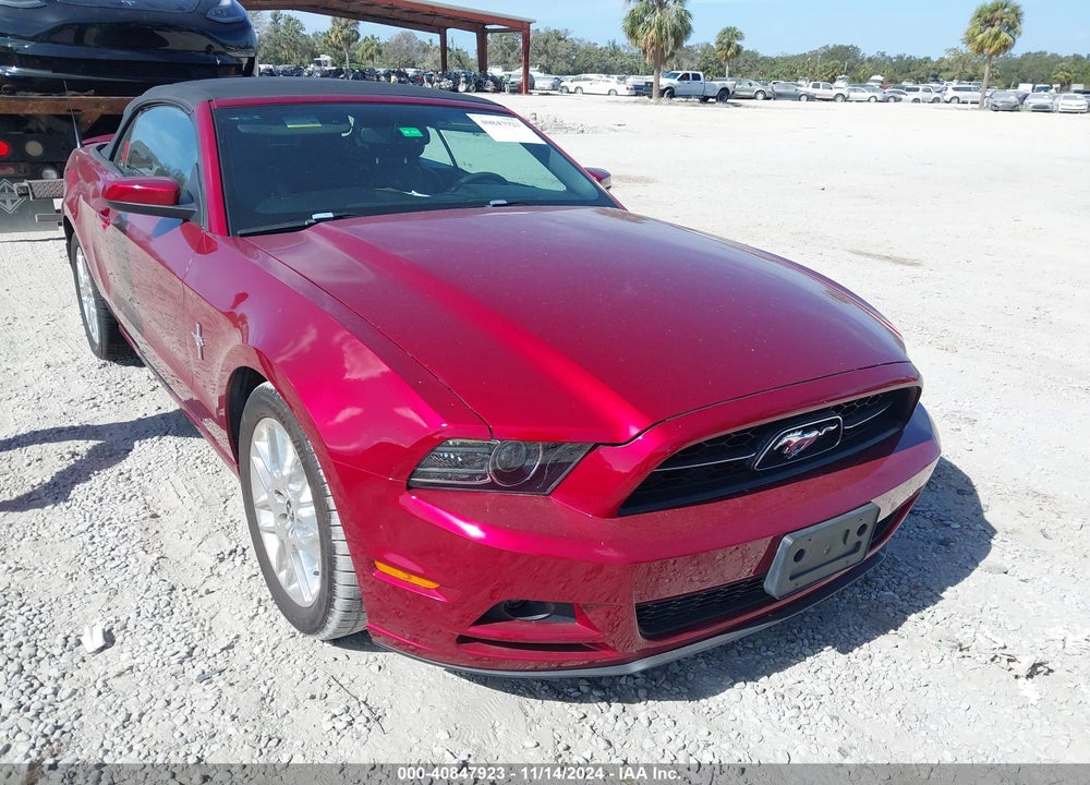 2014 FORD MUSTANG V6 PREMIUM VIN: 1ZVBP8EM3E5321200