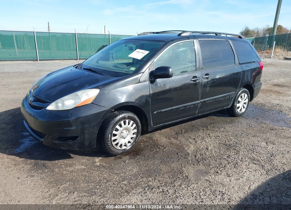 2008 TOYOTA SIENNA LE VIN: 5TDZK23C38S207655