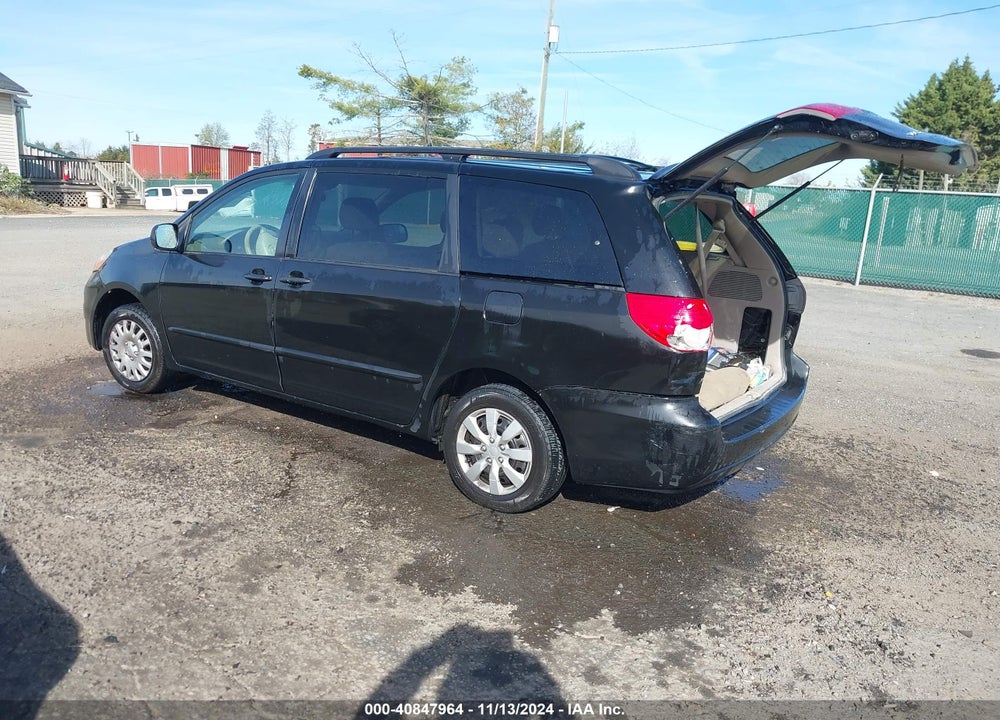 2008 TOYOTA SIENNA LE VIN: 5TDZK23C38S207655