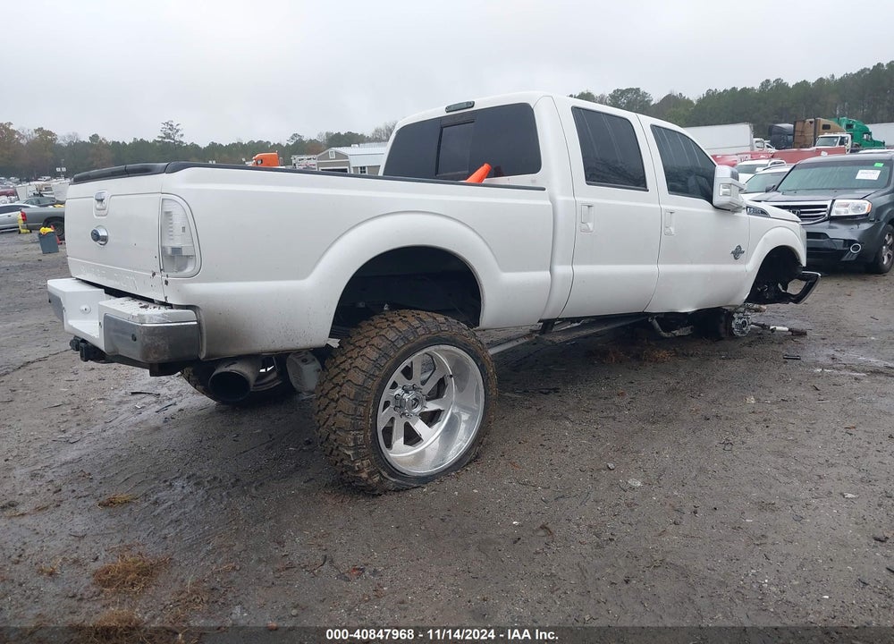 2015 FORD F-250 LARIAT VIN: 1FT7W2BT4FEA31392