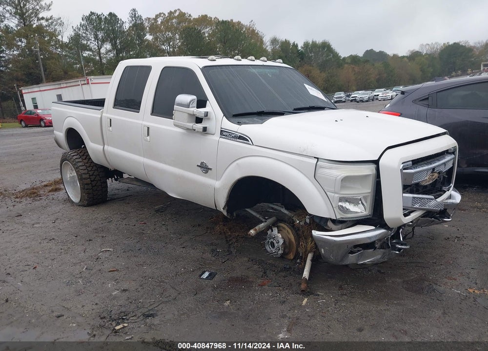 2015 FORD F-250 LARIAT VIN: 1FT7W2BT4FEA31392