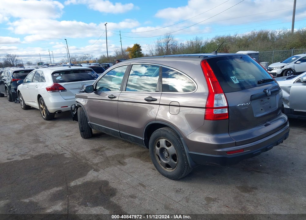 2011 HONDA CR-V LX VIN: 5J6RE3H39BL012524
