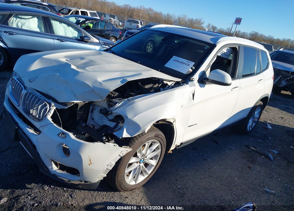 2016 BMW X3 XDRIVE28I VIN: 5UXWX9C50G0D81748