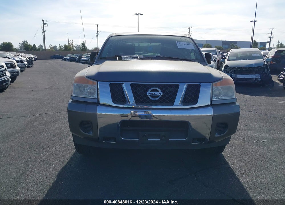 2013 NISSAN TITAN SV VIN: 1N6AA0EJ1DN307606