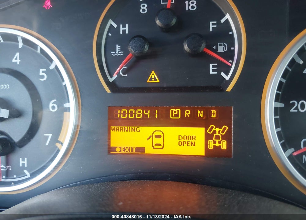2013 NISSAN TITAN SV VIN: 1N6AA0EJ1DN307606