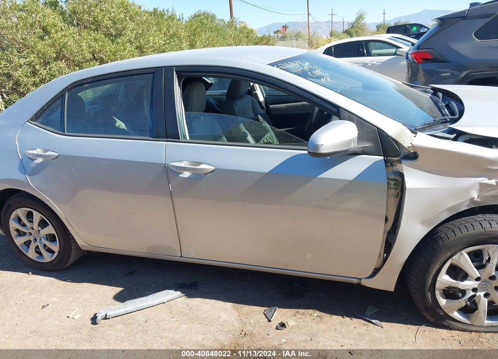 2017 TOYOTA COROLLA LE VIN: 2T1BURHE2HC807865