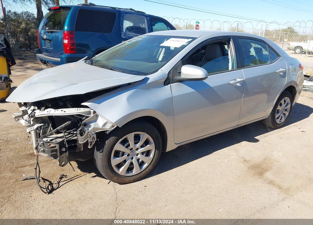 2017 TOYOTA COROLLA LE VIN: 2T1BURHE2HC807865
