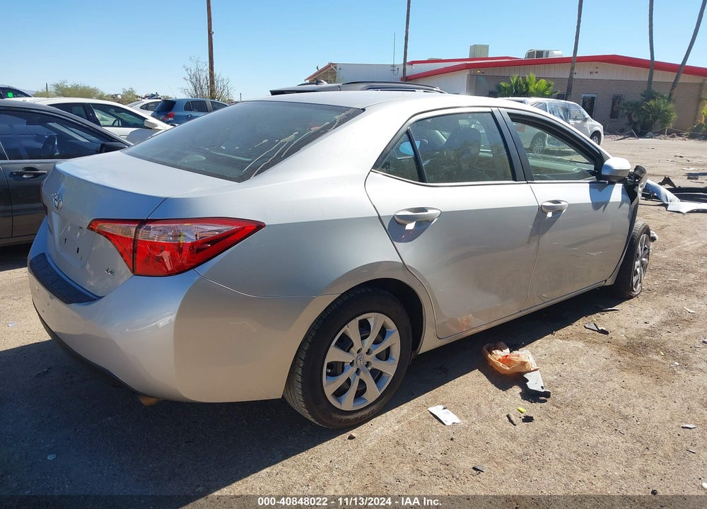 2017 TOYOTA COROLLA LE VIN: 2T1BURHE2HC807865