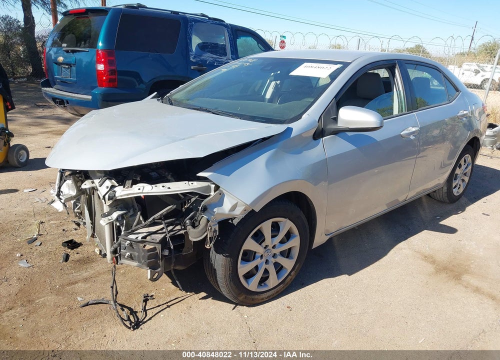 2017 TOYOTA COROLLA LE VIN: 2T1BURHE2HC807865