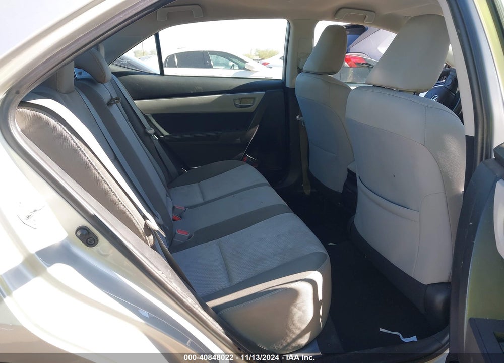 2017 TOYOTA COROLLA LE VIN: 2T1BURHE2HC807865