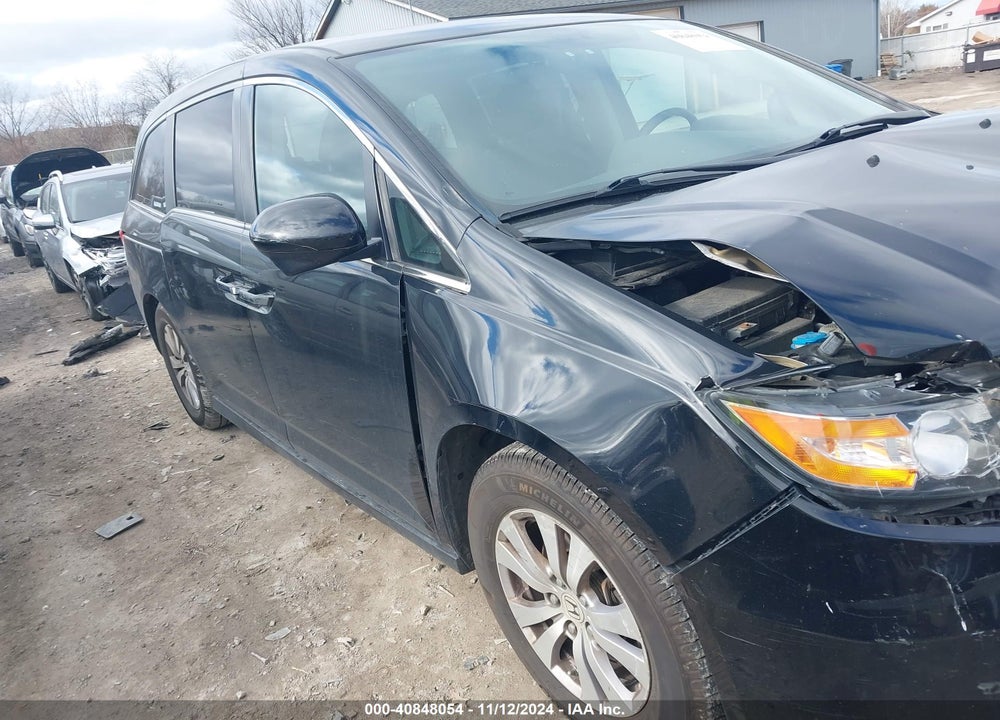 2016 HONDA ODYSSEY SE VIN: 5FNRL5H31GB106432