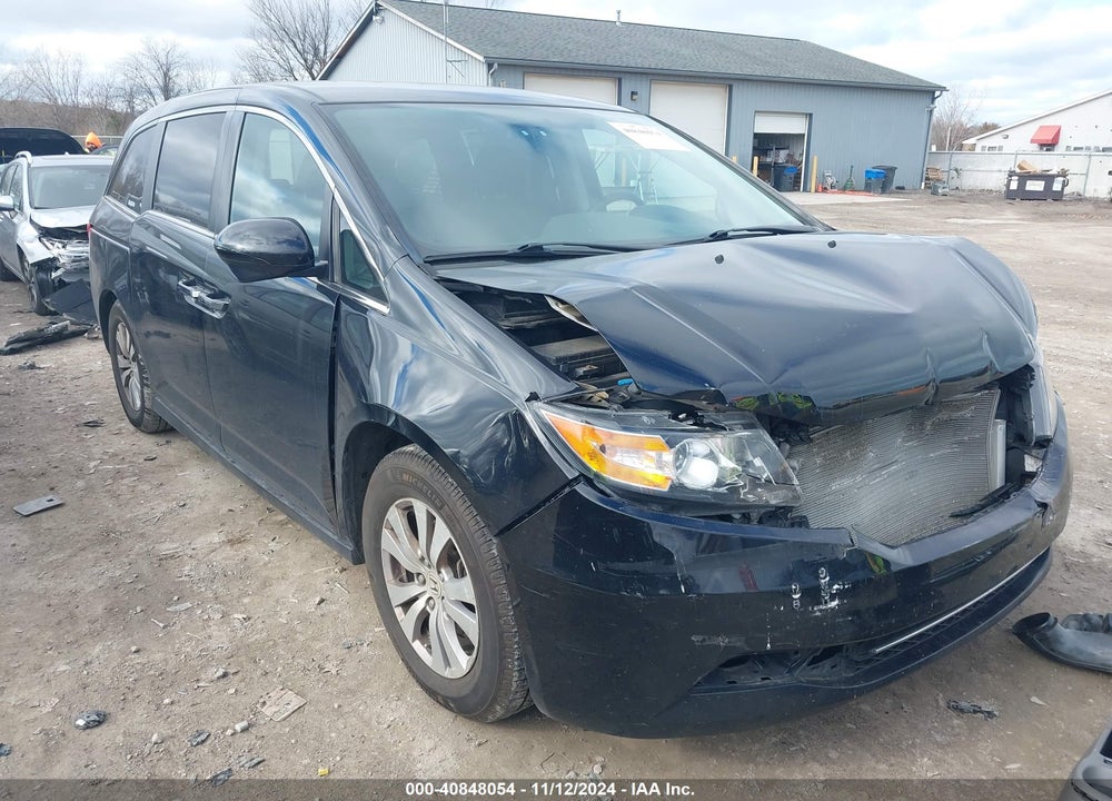2016 HONDA ODYSSEY SE VIN: 5FNRL5H31GB106432