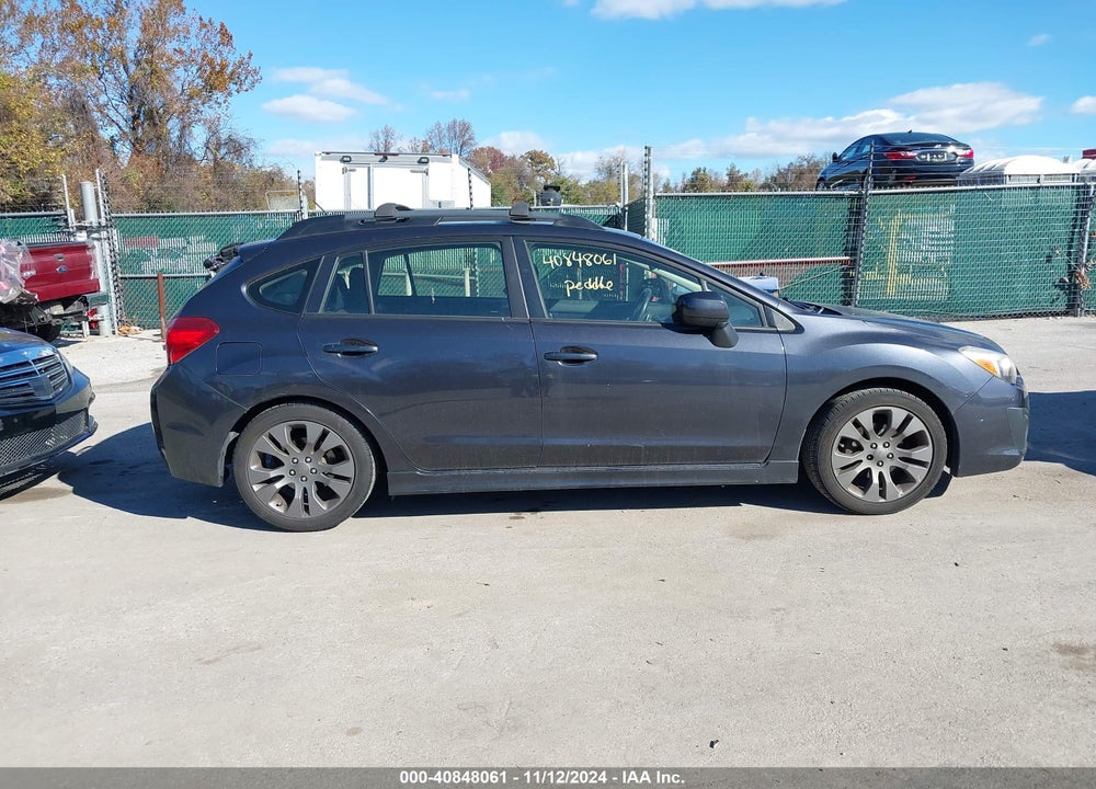 2013 SUBARU IMPREZA VIN: JF1GPAL68D2868456