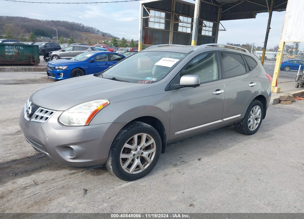 2012 NISSAN ROGUE SV W/SL PKG VIN: JN8AS5MV8CW374587