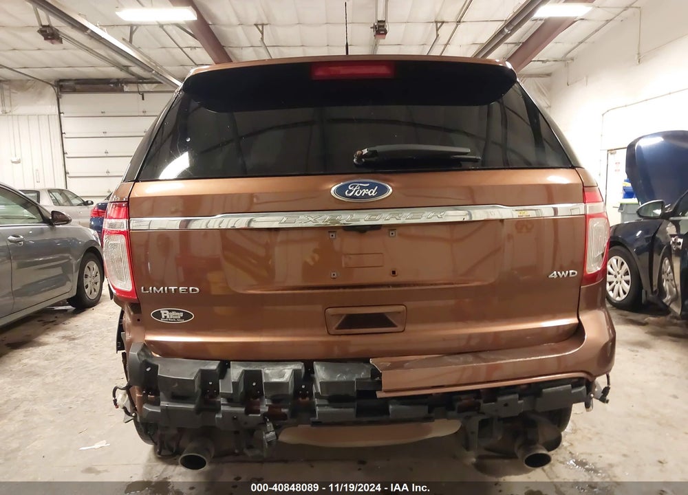 2011 FORD EXPLORER LIMITED VIN: 1FMHK8F81BGA36052