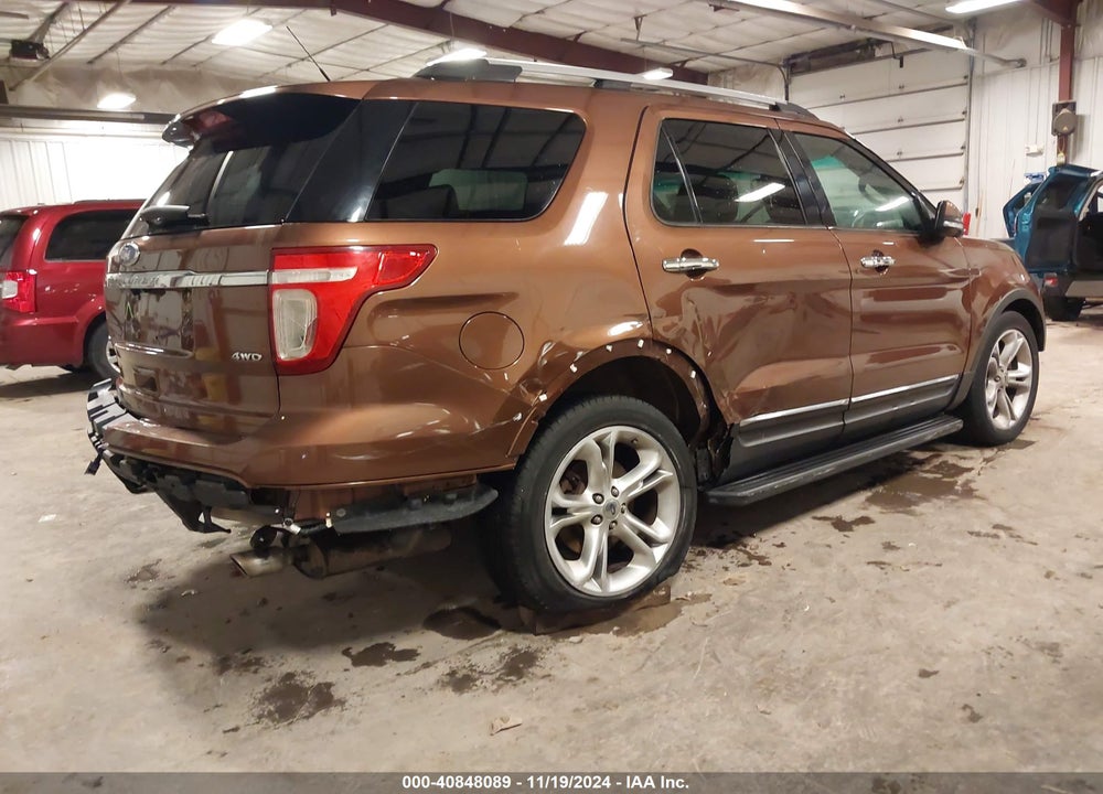 2011 FORD EXPLORER LIMITED VIN: 1FMHK8F81BGA36052