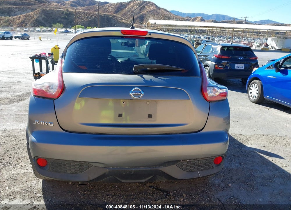 2015 NISSAN JUKE S VIN: JN8AF5MR3FT509956