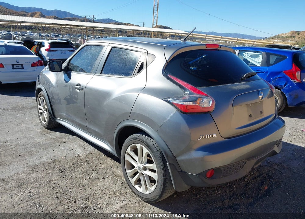 2015 NISSAN JUKE S VIN: JN8AF5MR3FT509956