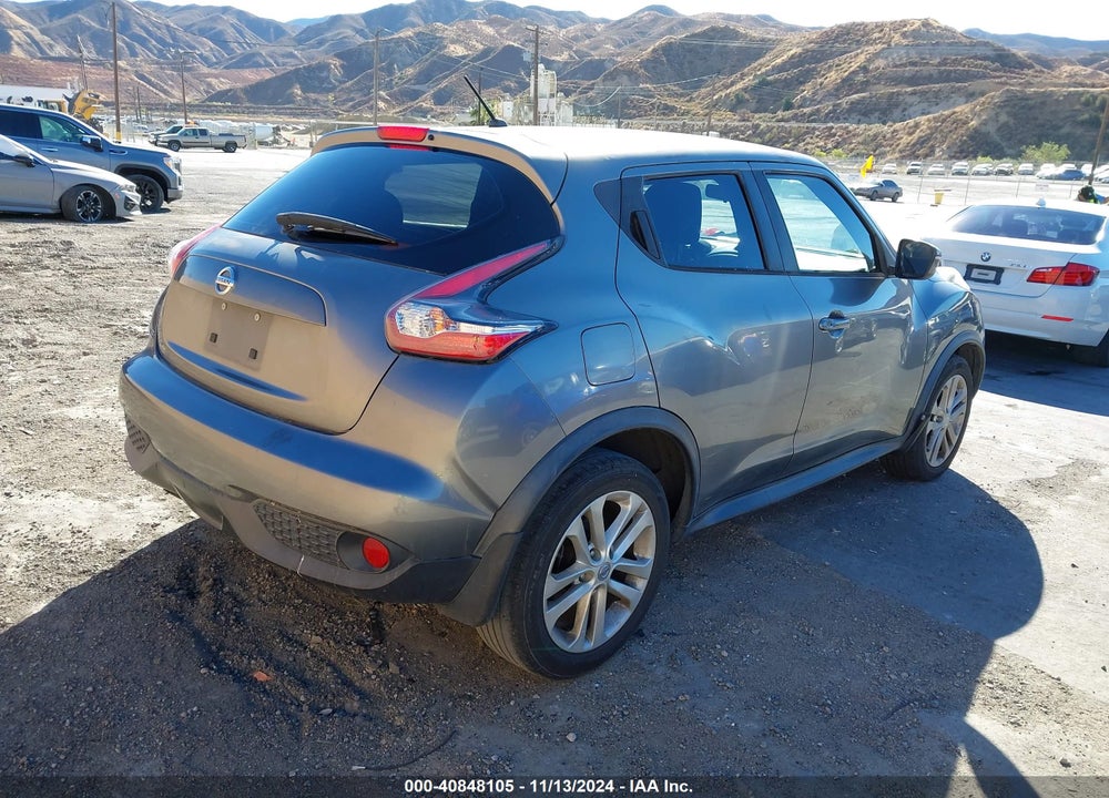 2015 NISSAN JUKE S VIN: JN8AF5MR3FT509956