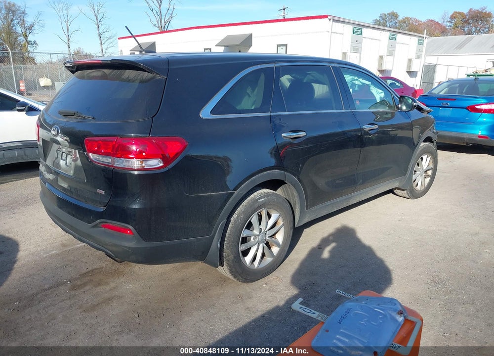 2018 KIA SORENTO 2.4L L VIN: 5XYPG4A39JG423505