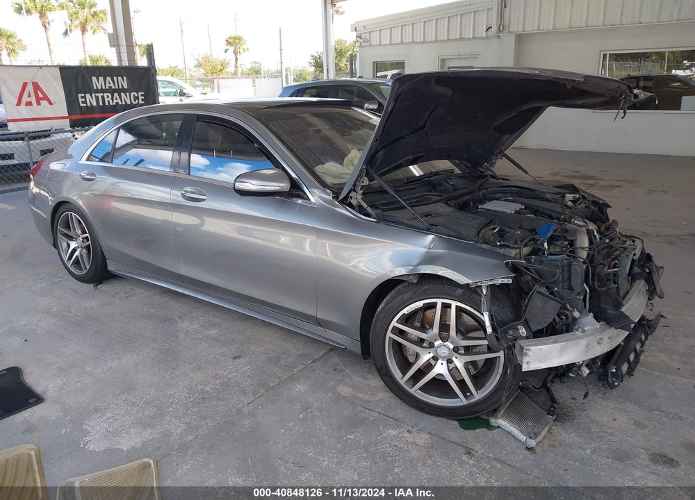 2014 MERCEDES-BENZ S 550 4MATIC VIN: WDDUG8FB8EA033033