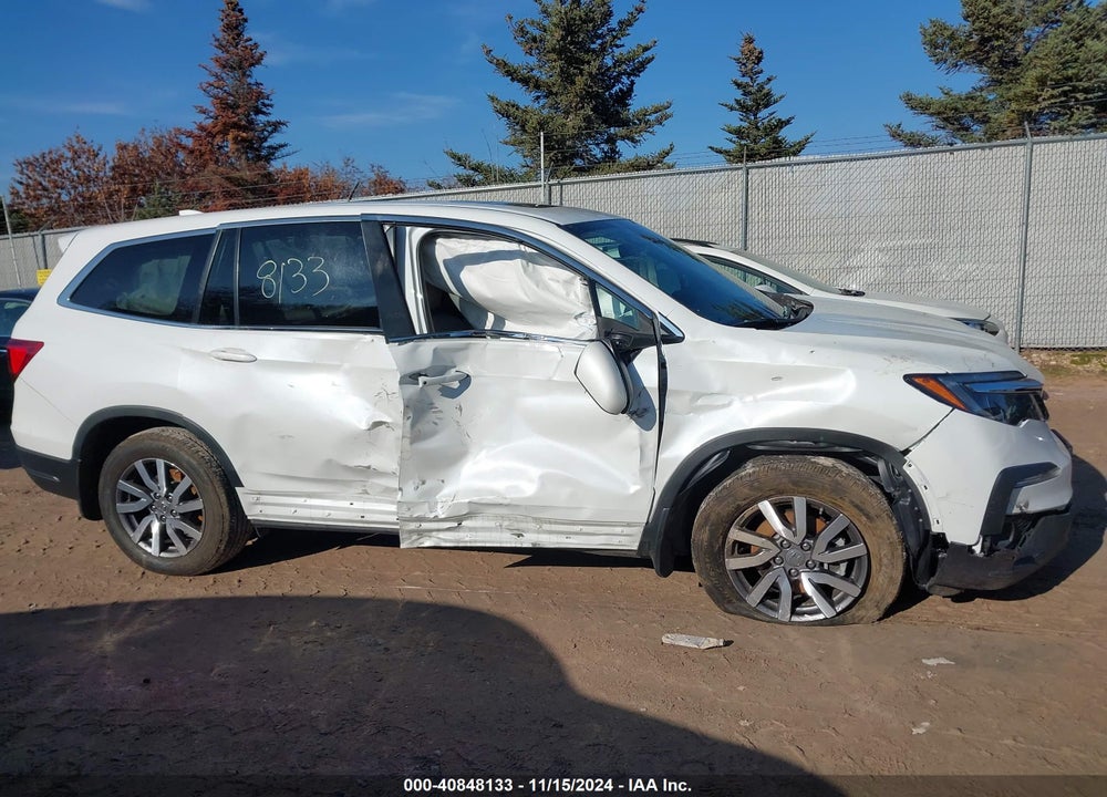2021 HONDA PILOT AWD EX-L VIN: 5FNYF6H53MB066523