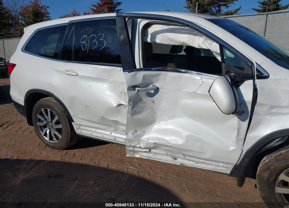 2021 HONDA PILOT AWD EX-L VIN: 5FNYF6H53MB066523
