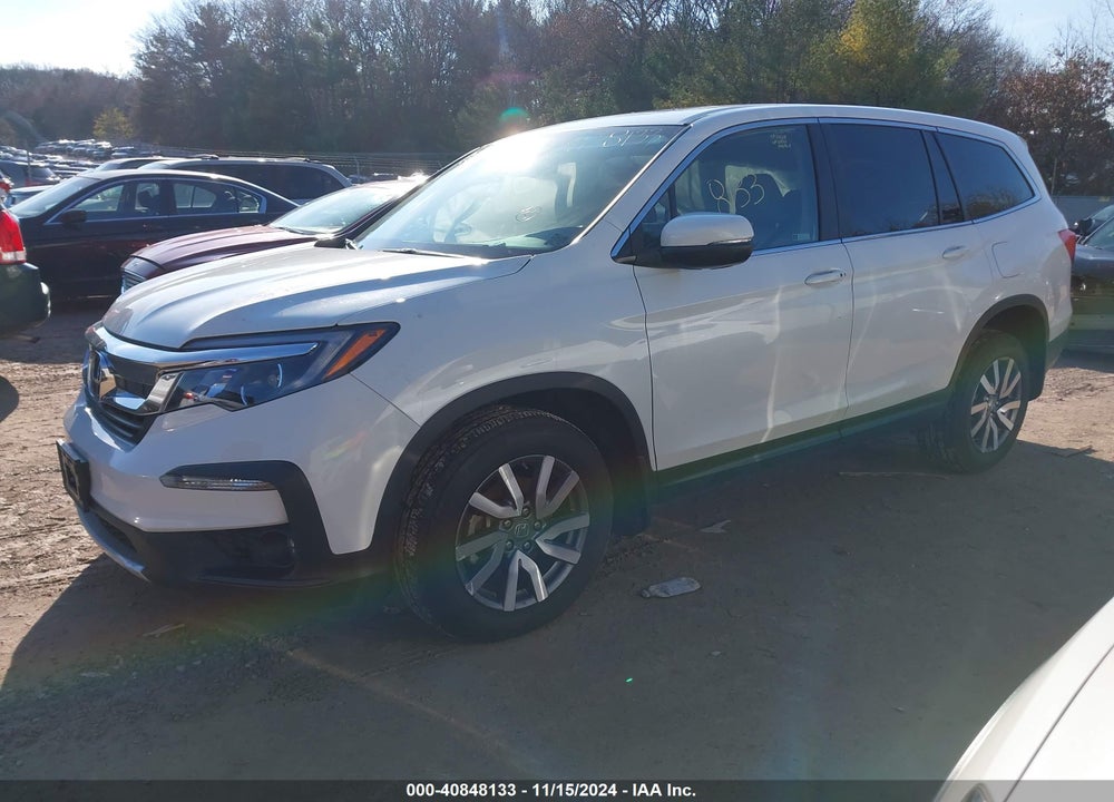 2021 HONDA PILOT AWD EX-L VIN: 5FNYF6H53MB066523