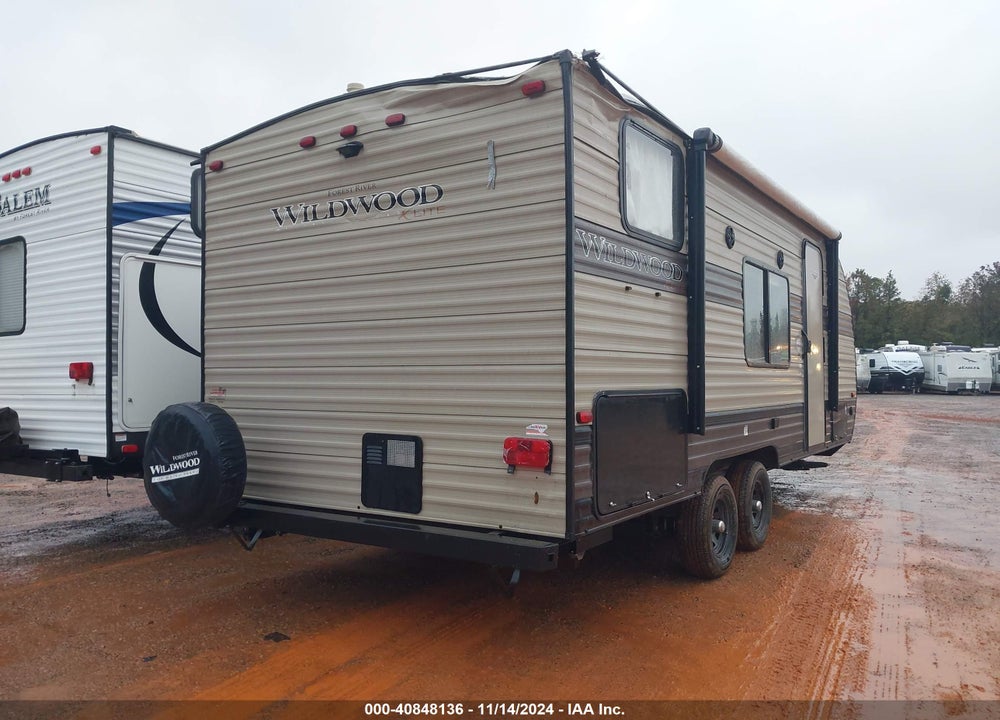 2019 FOREST RIVER WILDWOOD VIN: 4X4TWDU28K7363875