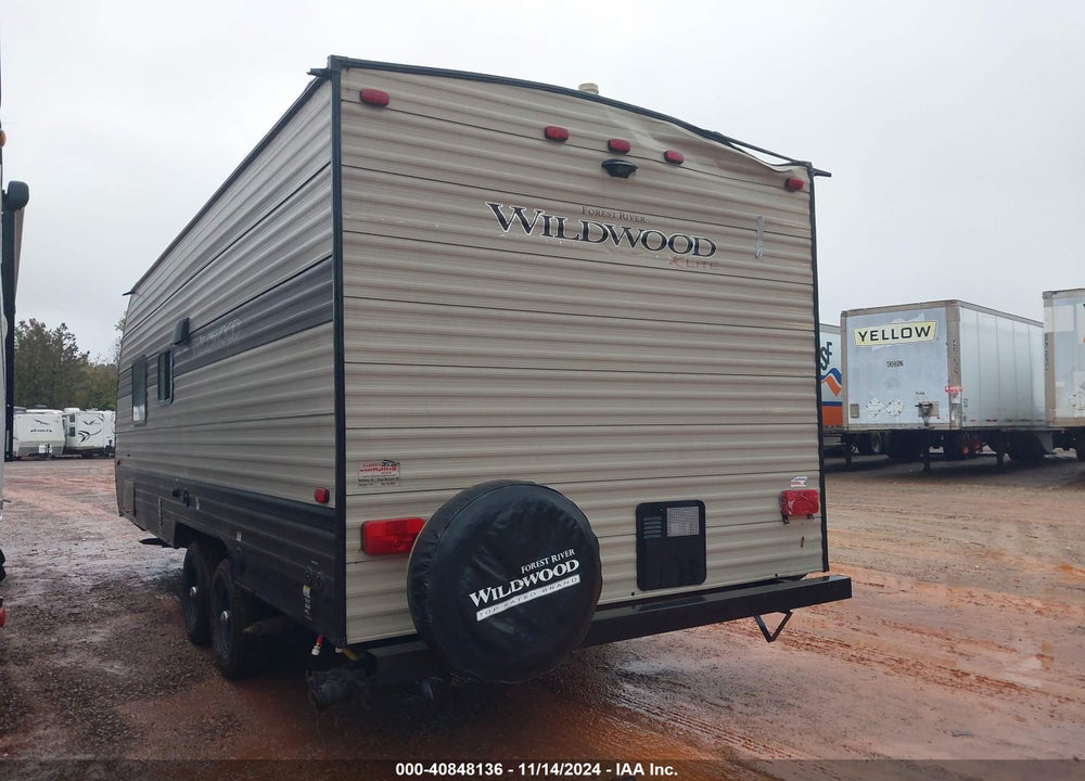 2019 FOREST RIVER WILDWOOD VIN: 4X4TWDU28K7363875