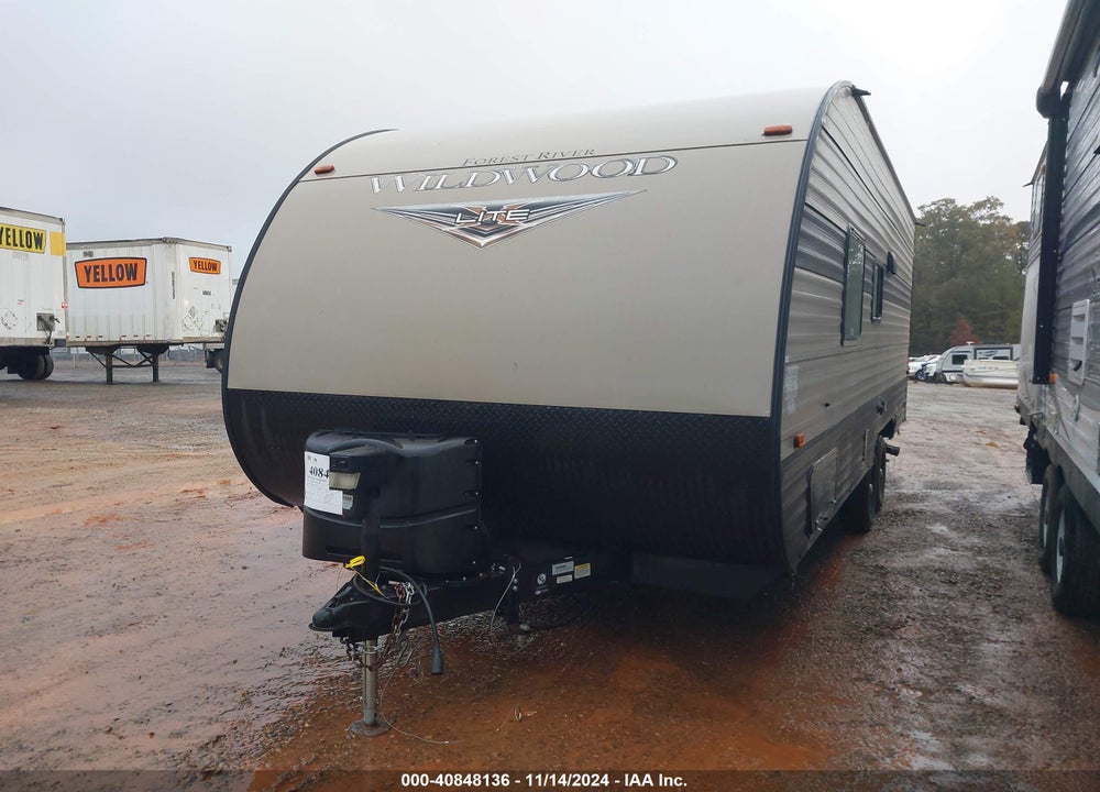 2019 FOREST RIVER WILDWOOD VIN: 4X4TWDU28K7363875