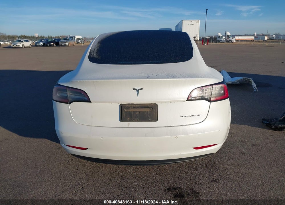 2020 TESLA MODEL 3 LONG RANGE DUAL MOTOR ALL-WHEEL DRIVE VIN: 5YJ3E1EB5LF628530