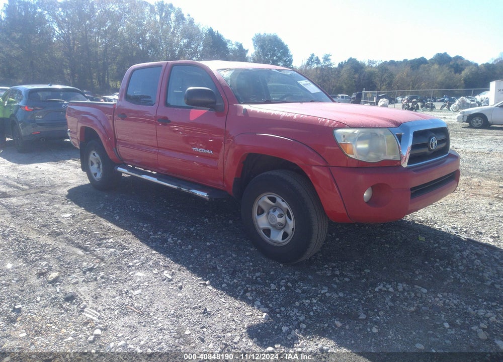 2007 TOYOTA TACOMA PRERUNNER V6 VIN: 3TMJU62N57M045494