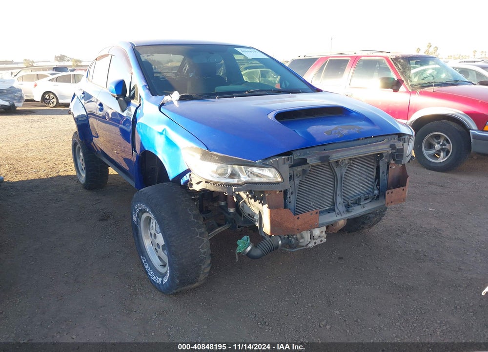2015 SUBARU WRX VIN: JF1VA1A64F9835007