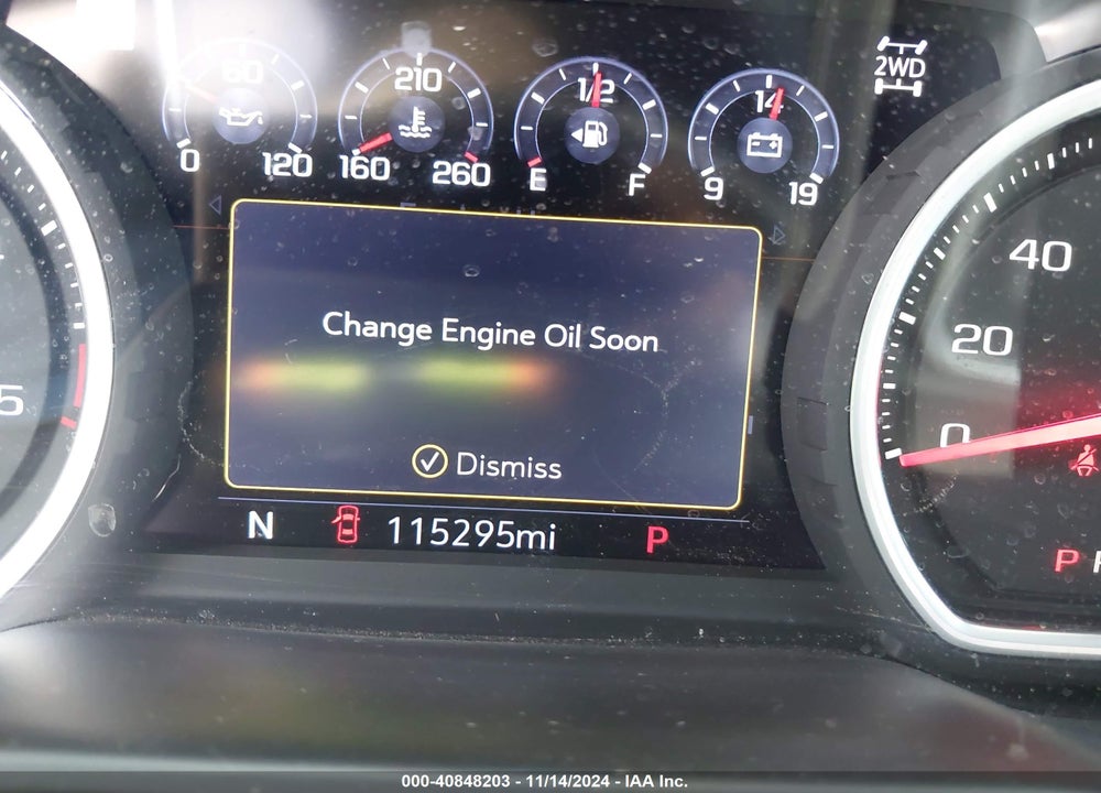 2020 CHEVROLET SILVERADO 2500HD 4WD STANDARD BED HIGH COUNTRY VIN: 1GC4YREY6LF106354