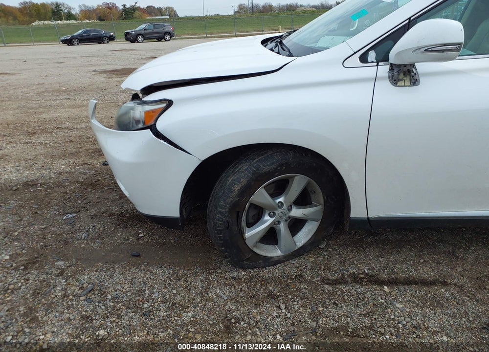 2010 LEXUS RX 350 VIN: 2T2BK1BA6AC071205