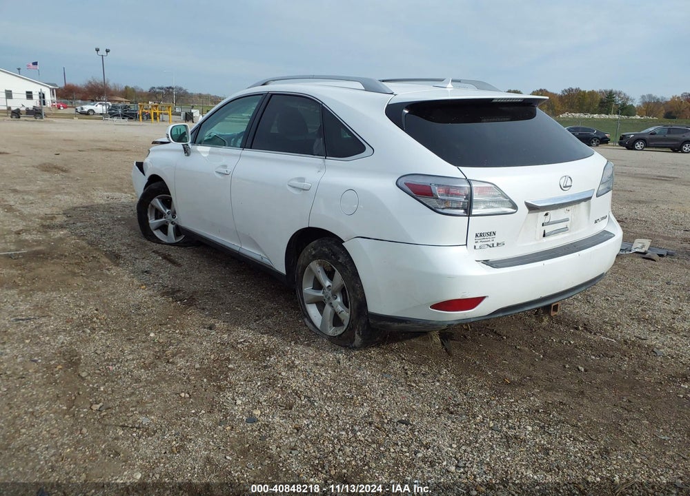 2010 LEXUS RX 350 VIN: 2T2BK1BA6AC071205