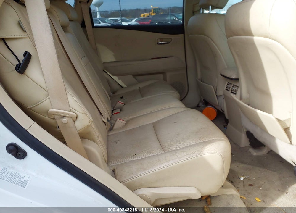 2010 LEXUS RX 350 VIN: 2T2BK1BA6AC071205