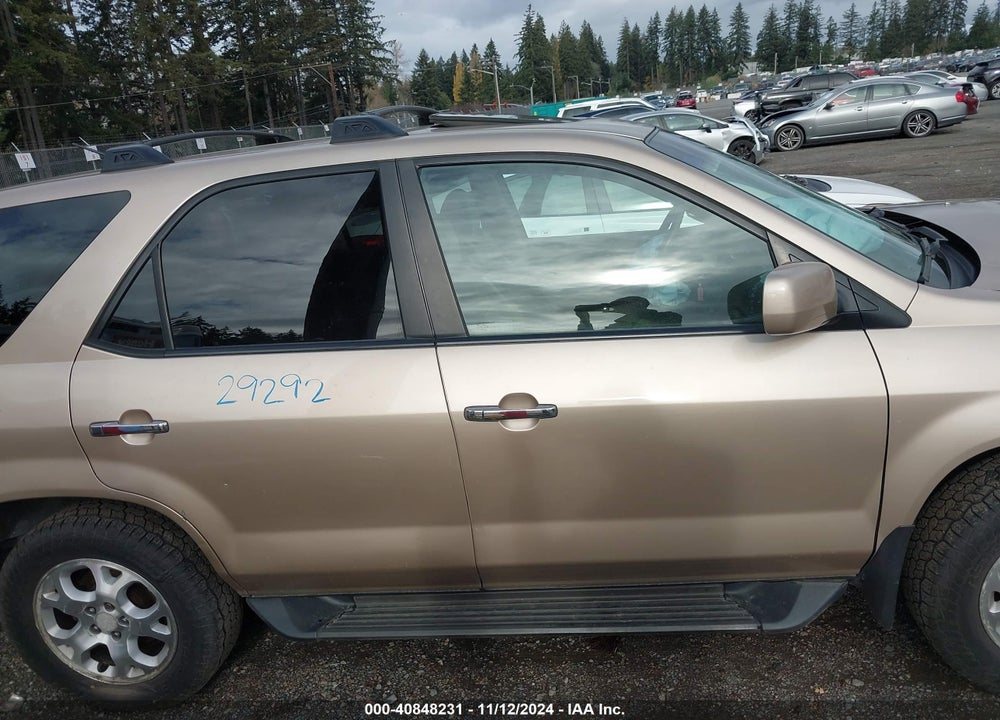 2002 ACURA MDX VIN: 2HNYD18832H531077