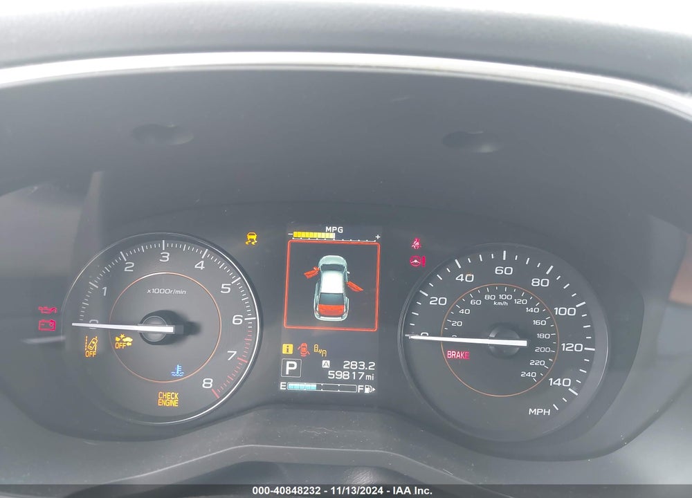 2019 SUBARU CROSSTREK 2.0I PREMIUM VIN: JF2GTAEC4KH353877