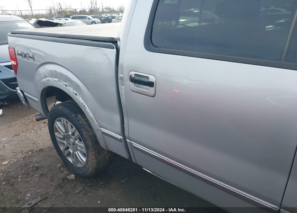 2009 FORD F-150 FX4/KING RANCH/LARIAT/PLATINUM/XL/XLT VIN: 1FTPW14V39FB33774